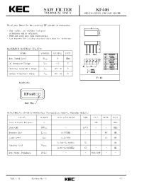 Datasheet KF446 производства KEC